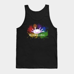 Autism Axolotl Tank Top